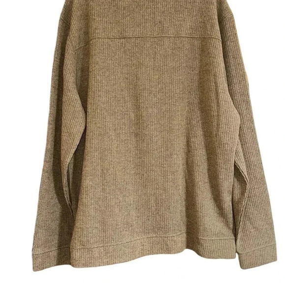 Toad & Co Breithorn Crew Sweater Tan Gray Blend Size XXL - Picture 5 of 8
